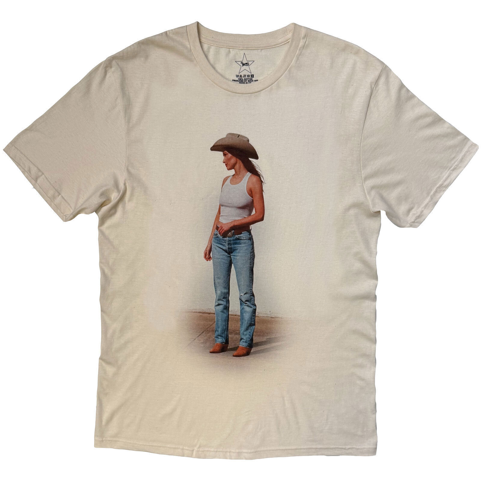 T-krekls Kacey Musgraves Middle Of Nowhere (Back Print) Natural S T-krekls