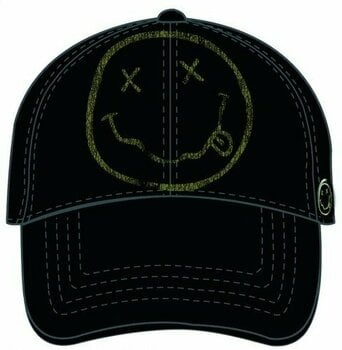 Şapcă Nirvana Şapcă Happy Face Negru - 1