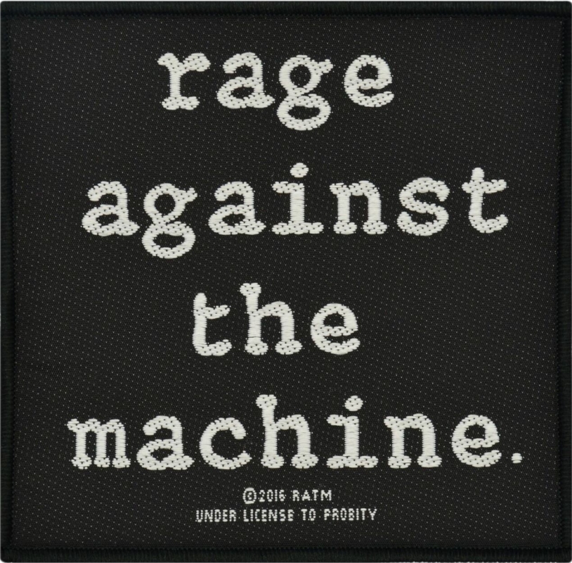 Felvarró - Rage Against the Machine Felvarró - Rage Against the Machine