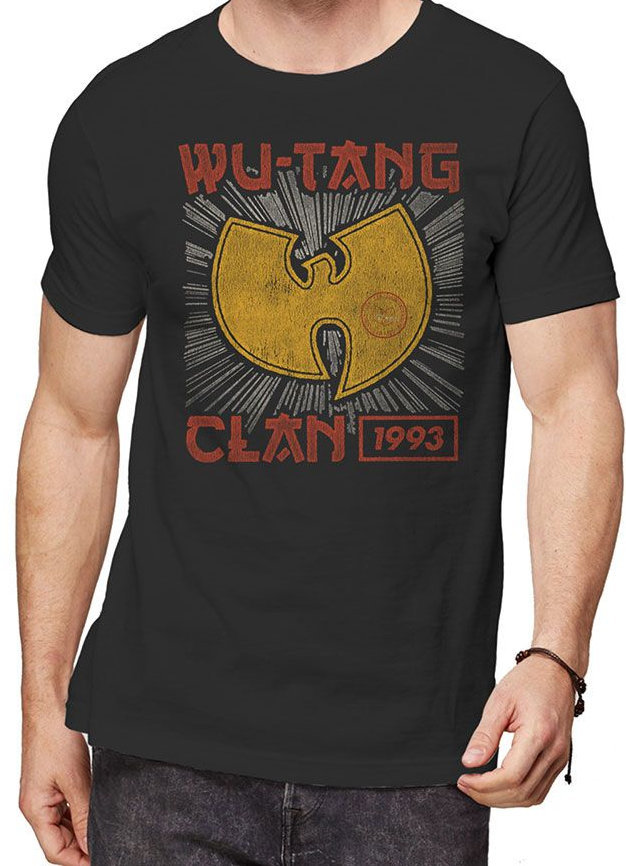T-Shirt Wu-Tang Clan T-Shirt Tour '93 Black S