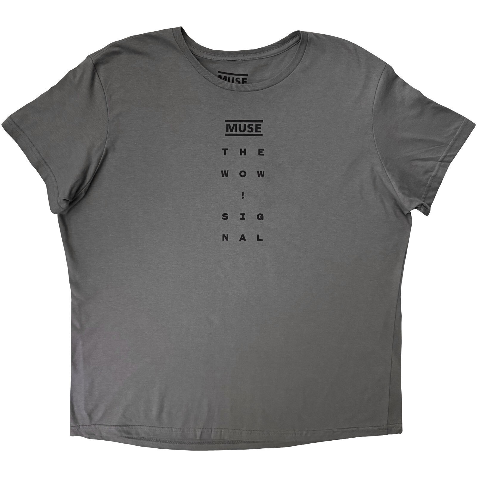 T-särk Muse Logo and Signal (Back Print) Grey 2XL T-särk