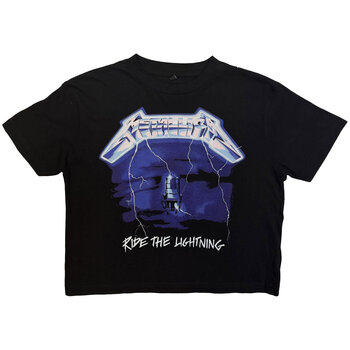 Košulja Metallica Ride The Lightning (Back Print) Black 2XL Ženske Košulja - 1