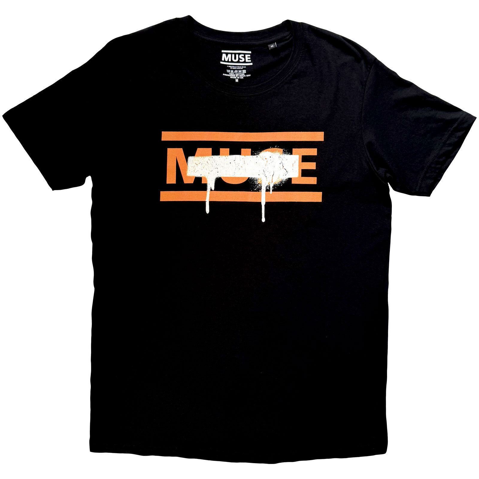 Košulja Muse Grafitti Tracklist (Back Print) Black M Košulja