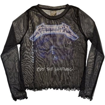 T-särk Metallica Ride The Lightning (Back Print) Black XL Naiste T-särk - 1
