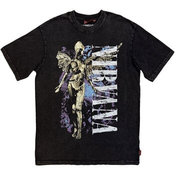 Tricou Nirvana In Utero Angel Wash (Back Print) Black L Tricou - 1