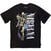 Tricou Nirvana In Utero Angel Wash (Back Print) Black L Tricou