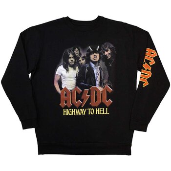 Kapuco AC/DC H2H Band (Sleeve Print) Black S Kapuco - 1