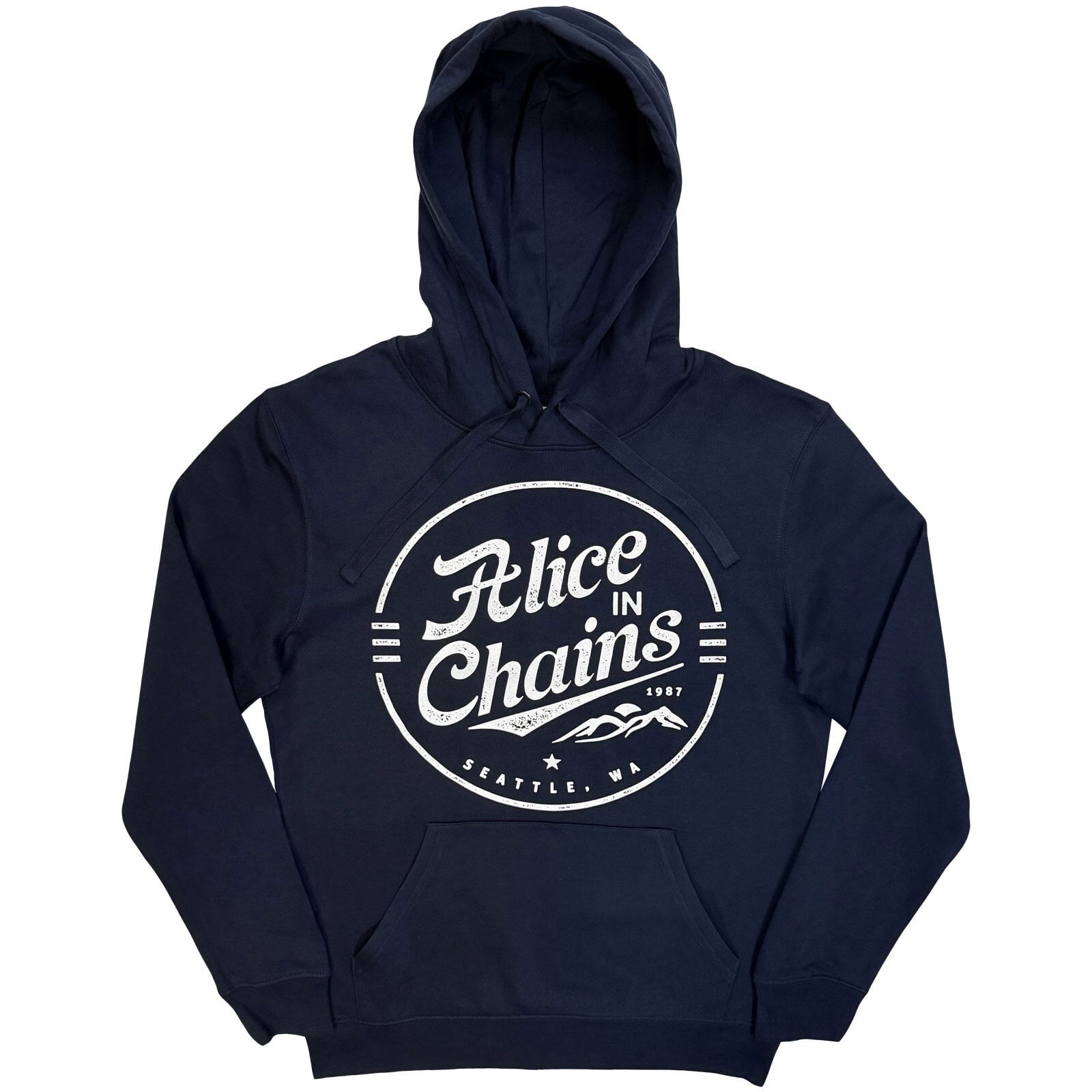 Mikina Alice In Chains Circle Emblem Navy Blue L Mikina