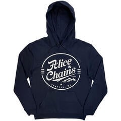 Hoodie Alice In Chains Circle Emblem Navy Blue S Hoodie