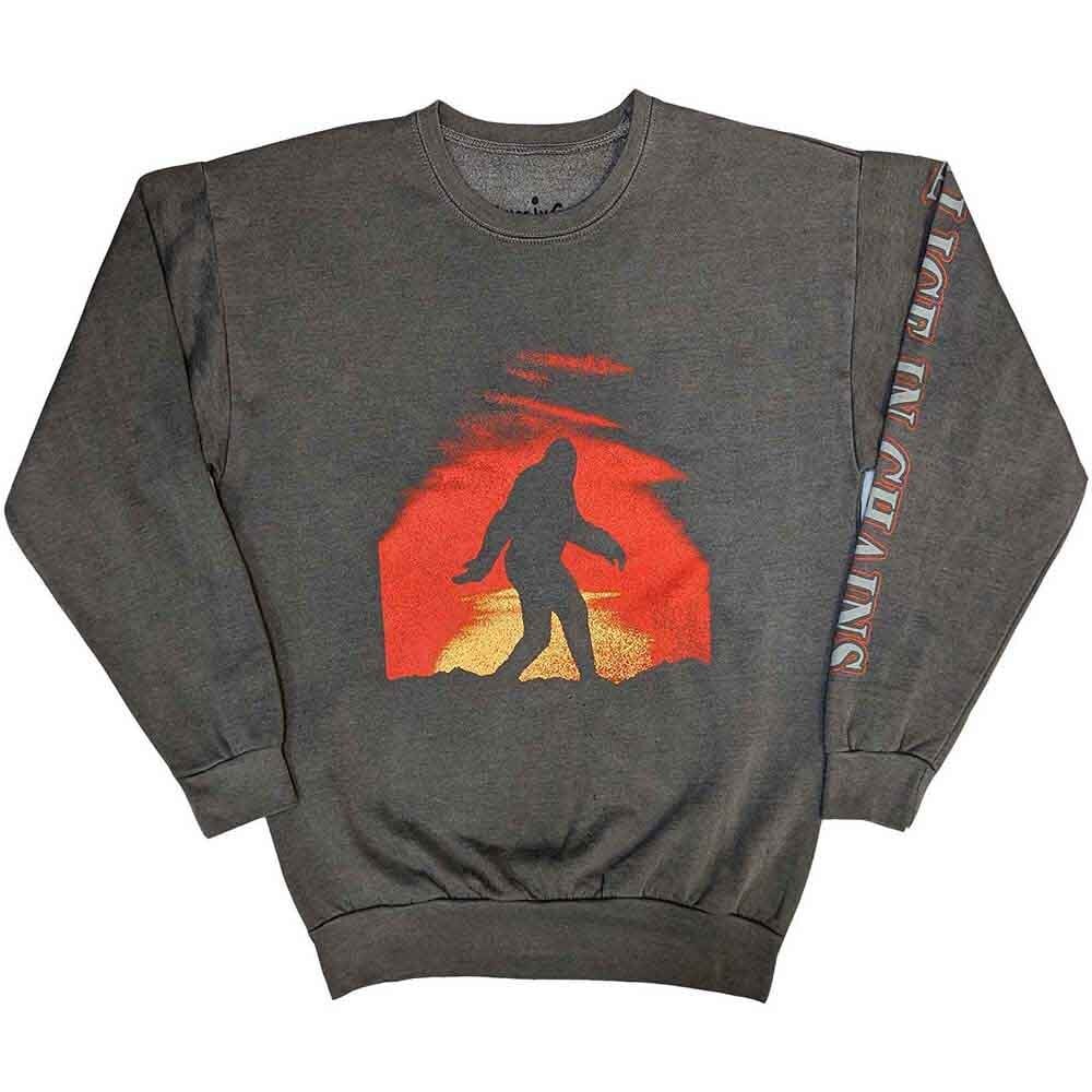 Kapuco Alice In Chains Sasquatch Sunset (Sleeve Print) Charcoal Grey M Kapuco