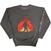Kapuco Alice In Chains Sasquatch Sunset (Sleeve Print) Charcoal Grey M Kapuco