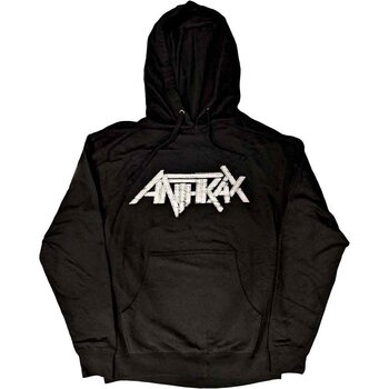 Kapuco Anthrax Logo Black M Kapuco - 1