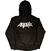 Kapuco Anthrax Logo Black M Kapuco
