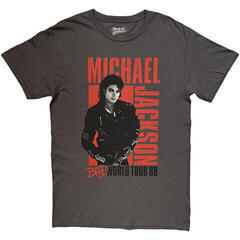 Skjorta Michael Jackson Bad World Tour '88 (Back Print)