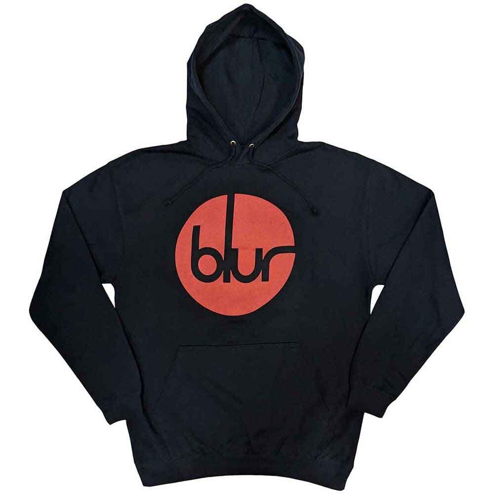 Capuchon Blur Circle Logo Navy Blue XL Capuchon