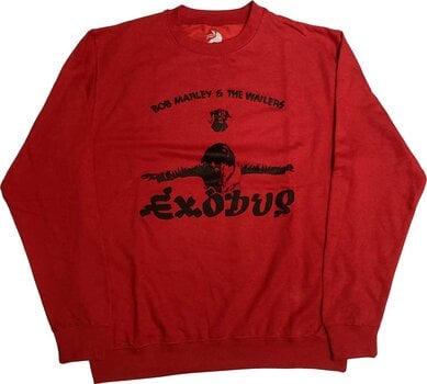 Kapuco Bob Marley Exodus Arms Outstretched (Hi-Build) Red XL Kapuco - 1