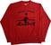 Hoodie Bob Marley Exodus Arms Outstretched (Hi-Build) Red S Hoodie