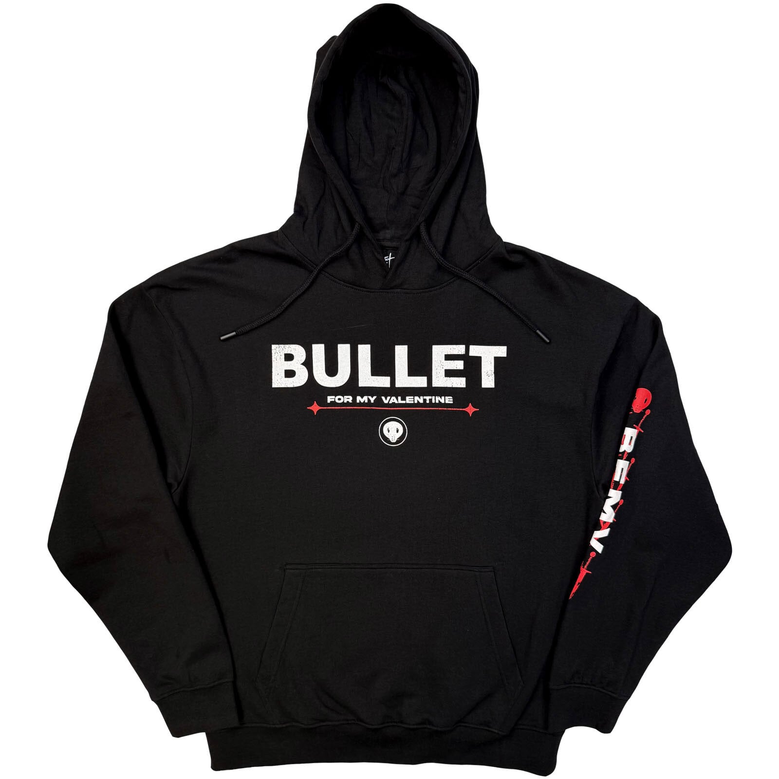 Kapuco Bullet For My Valentine Skull (Sleeve Print) Black XL Kapuco
