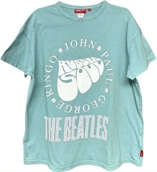 Риза The Beatles Rubber Soul Circle Blue M Дамски Риза - 1