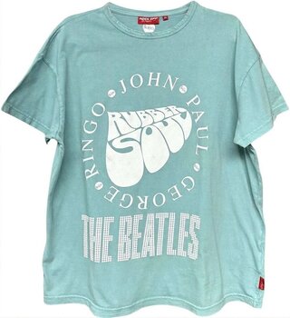 Košulja The Beatles Rubber Soul Circle Blue 2XL Ženske Košulja - 1