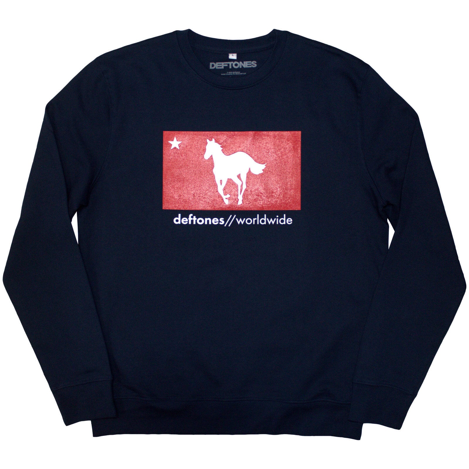 Mikina Deftones Star & Pony Navy Blue XS Mikina
