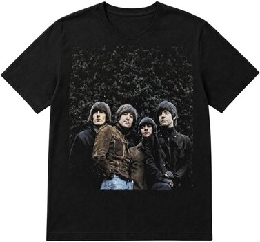 Majica The Beatles Rubber Soul Photo Black 2XL Majica - 1
