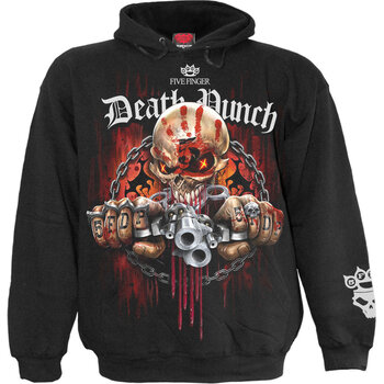 Толстовка з капюшоном Five Finger Death Punch Assassin (Back & Sleeve Print) Black М Толстовка з капюшоном - 1