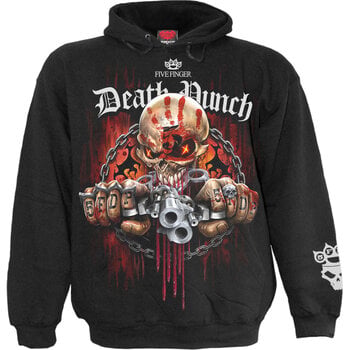 Kapuco Five Finger Death Punch Assassin (Back & Sleeve Print) Black 2XL Kapuco - 1