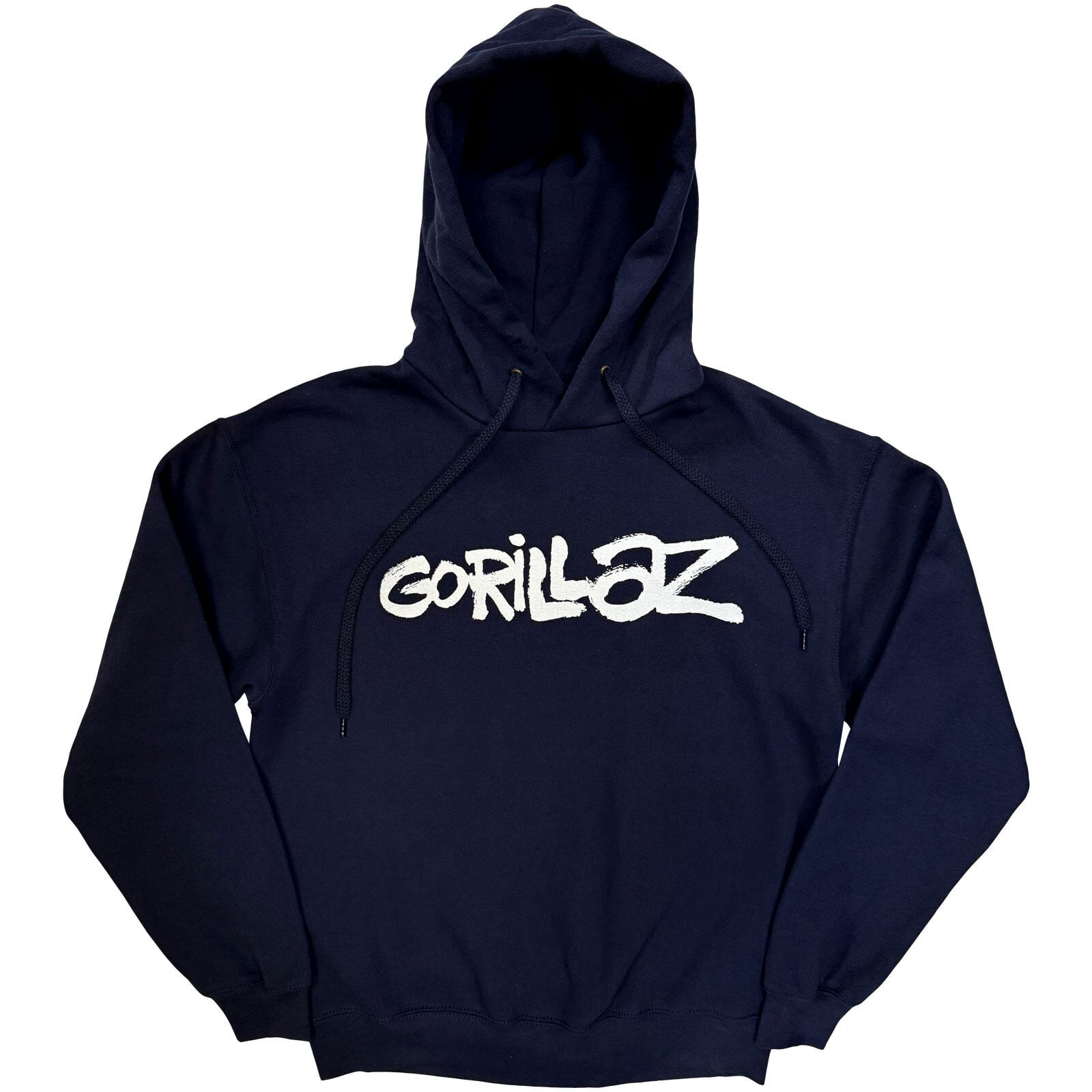 Толстовка з капюшоном Gorillaz Cracker Island (Back Print) Navy Blue L Толстовка з капюшоном