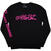 Kapuco Gorillaz Craker Island Pazuzu Spiral (Back & Sleeve Print) Black M Kapuco