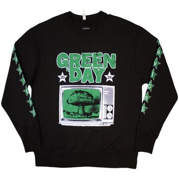 Толстовка з капюшоном Green Day TV Explosion (Sleeve Print) Black S Толстовка з капюшоном - 1