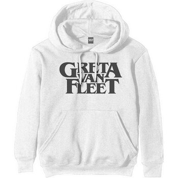Capuchon Greta Van Fleet Logo White L Capuchon - 1