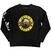 Hoodie Guns N' Roses Classic Logo (Sleeve Print) Black L Hoodie