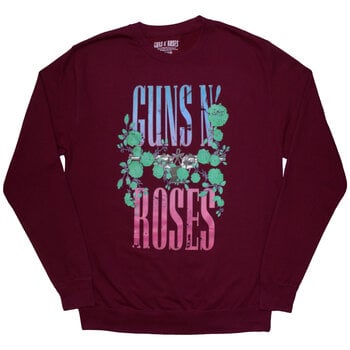 Hoodie Guns N' Roses Guns & Vine Maroon Red L Hoodie - 1