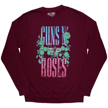 Kapuco Guns N' Roses Guns & Vine Maroon Red M Kapuco - 1