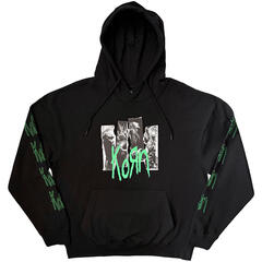 Hoodie Korn Ripped Photos (Sleeve Print)