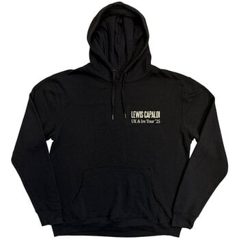 Hoodie Lewis Capaldi Flowers UK Tour '25 (Back Print, Ex-Tour) Black XL Hoodie - 1