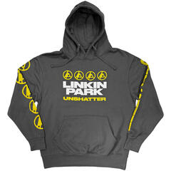 Kapuco Linkin Park Unshatter (Back Print & Sleeve Print) Charcoal Grey XL Kapuco