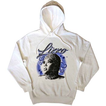 Capuchon Lizzo Special Hearts Airbrush White S Capuchon - 1