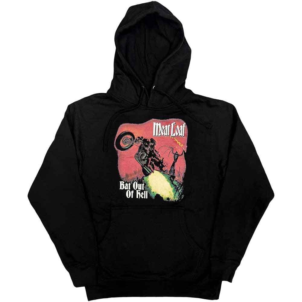 Kapuco Meat Loaf Bat Out Of Hell (Back Print) Black L Kapuco