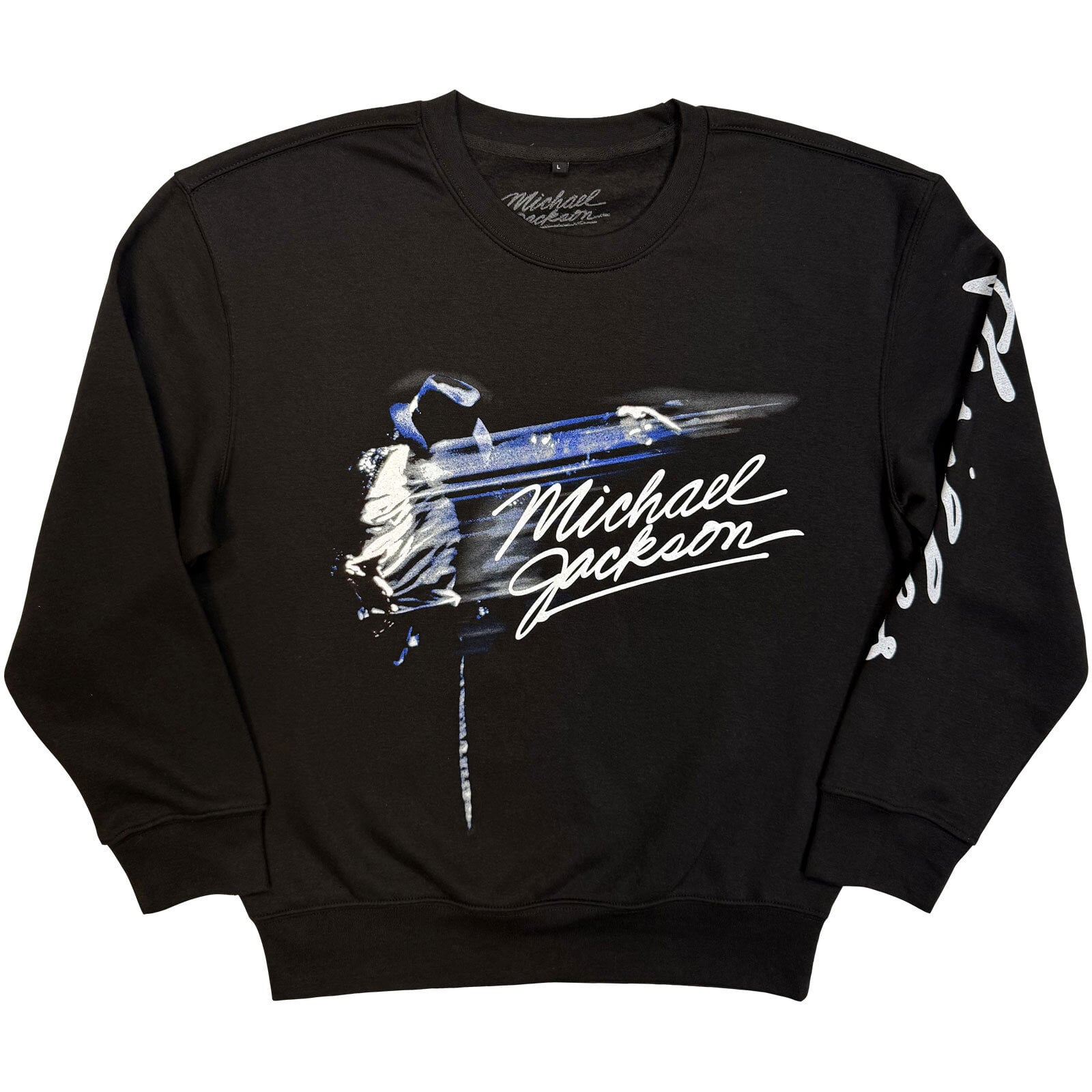 Hoodie Michael Jackson Thriller / Hat Poses (Back Print) Black XL Hoodie