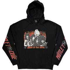 Hoodie Mötley Crüe Shout At The Devil Vintage Flame (Sleeve Print)
