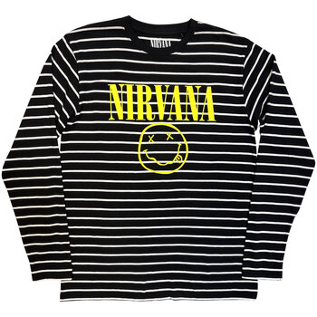Kapuco Nirvana Yellow Happy Face Striped Black & White 2XL Kapuco - 1