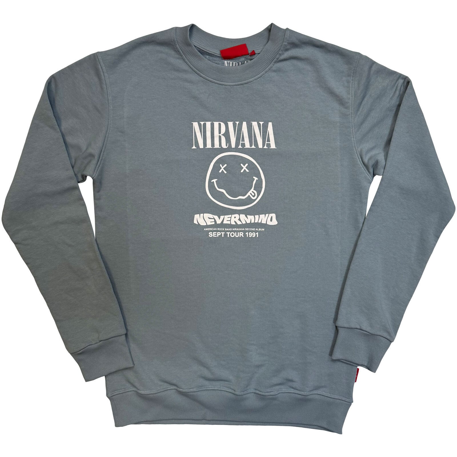 Kapuco Nirvana Nevermind Tour 1991 (Back Print) Blue XL Kapuco