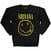 Hoodie Nirvana Yellow Happy Face Black XS Hoodie