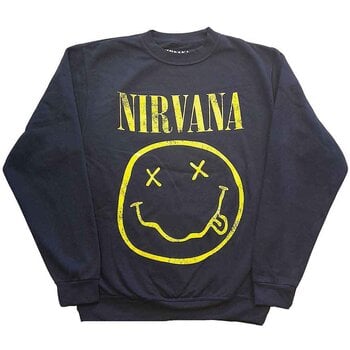 Kapuco Nirvana Yellow Happy Face Navy Blue M Kapuco - 1