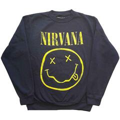 Kapuco Nirvana Yellow Happy Face Navy Blue L Kapuco