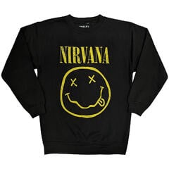 Kapuco Nirvana Yellow Happy Face Black 2XL Kapuco