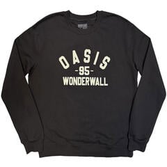 Kapuco Oasis Wonderwall Varsity (Ex-Tour) Charcoal Grey M Kapuco