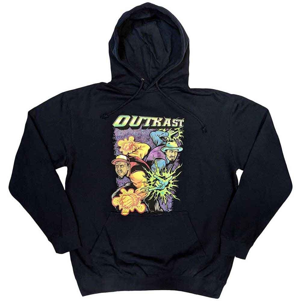 Толстовка з капюшоном Outkast Superheroes Navy Blue 2XL Толстовка з капюшоном